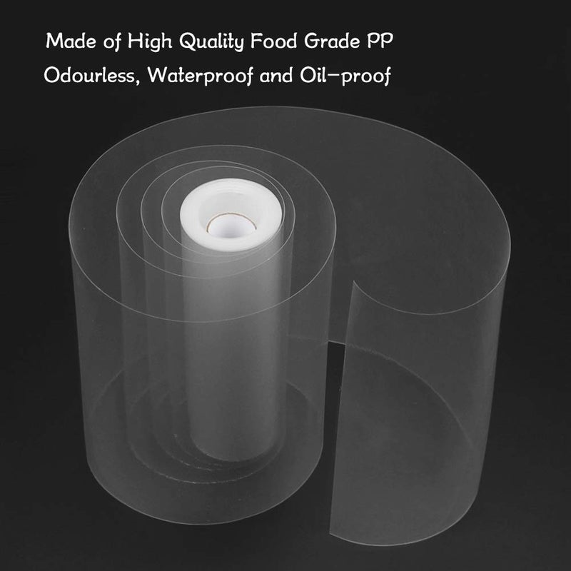 YQL Cake Collar 8 Inch,Acetate Cake Collar Roll DIY Acetate Sheet Baking Transparent Mousse Cake Sheets Surrounding Edge Clear Cake Strips for Baking Decorate Shaker Cards Making(8x394 Inch) - Image 3